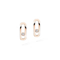 Messika Move Uno Ohrringe (12182-PG) aus Roségold mit Diamant
