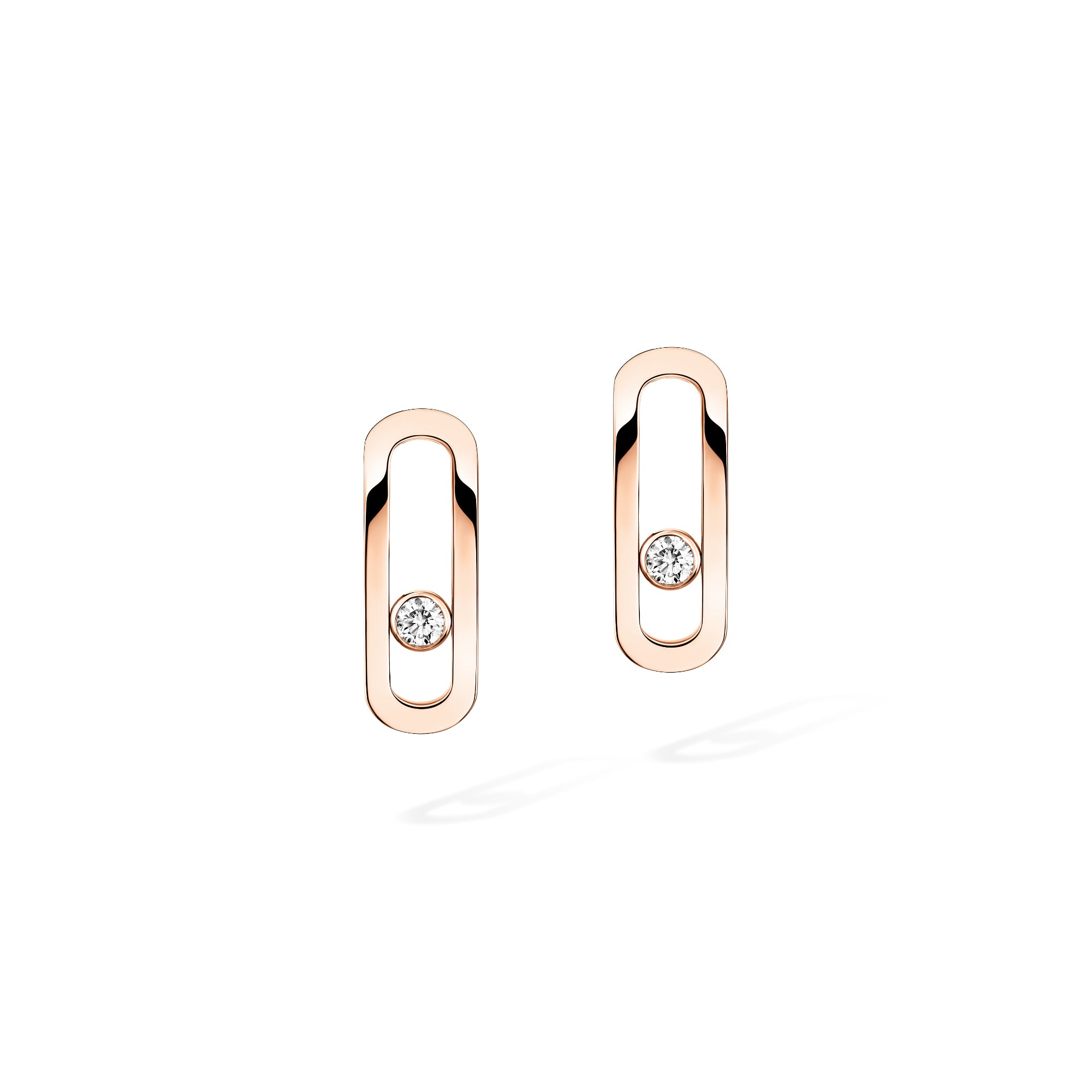 Messika Move Uno Ohrringe (12182-PG) aus Roségold mit Diamant