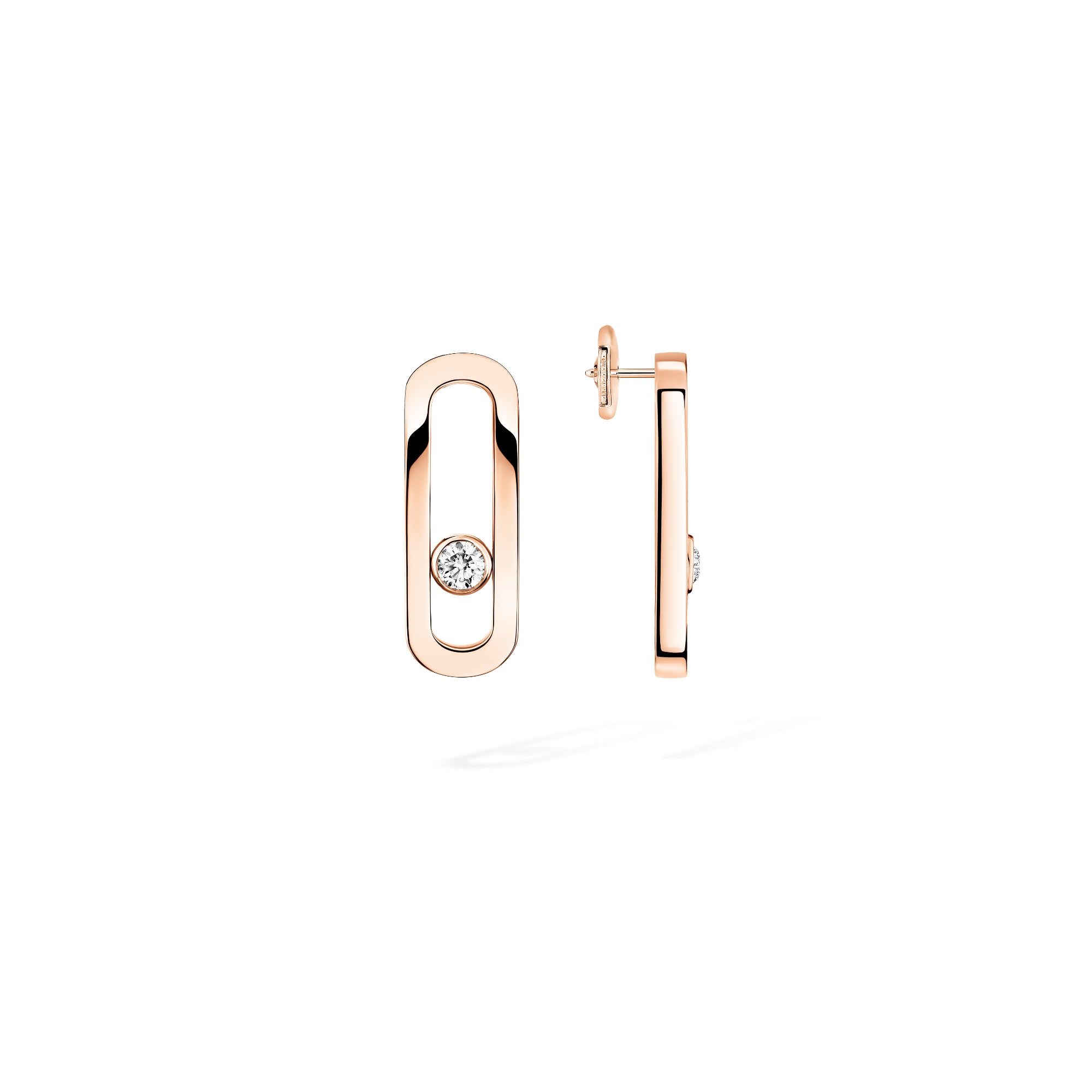 Messika Move Uno Ohrringe (12182-PG) aus Roségold mit Diamant