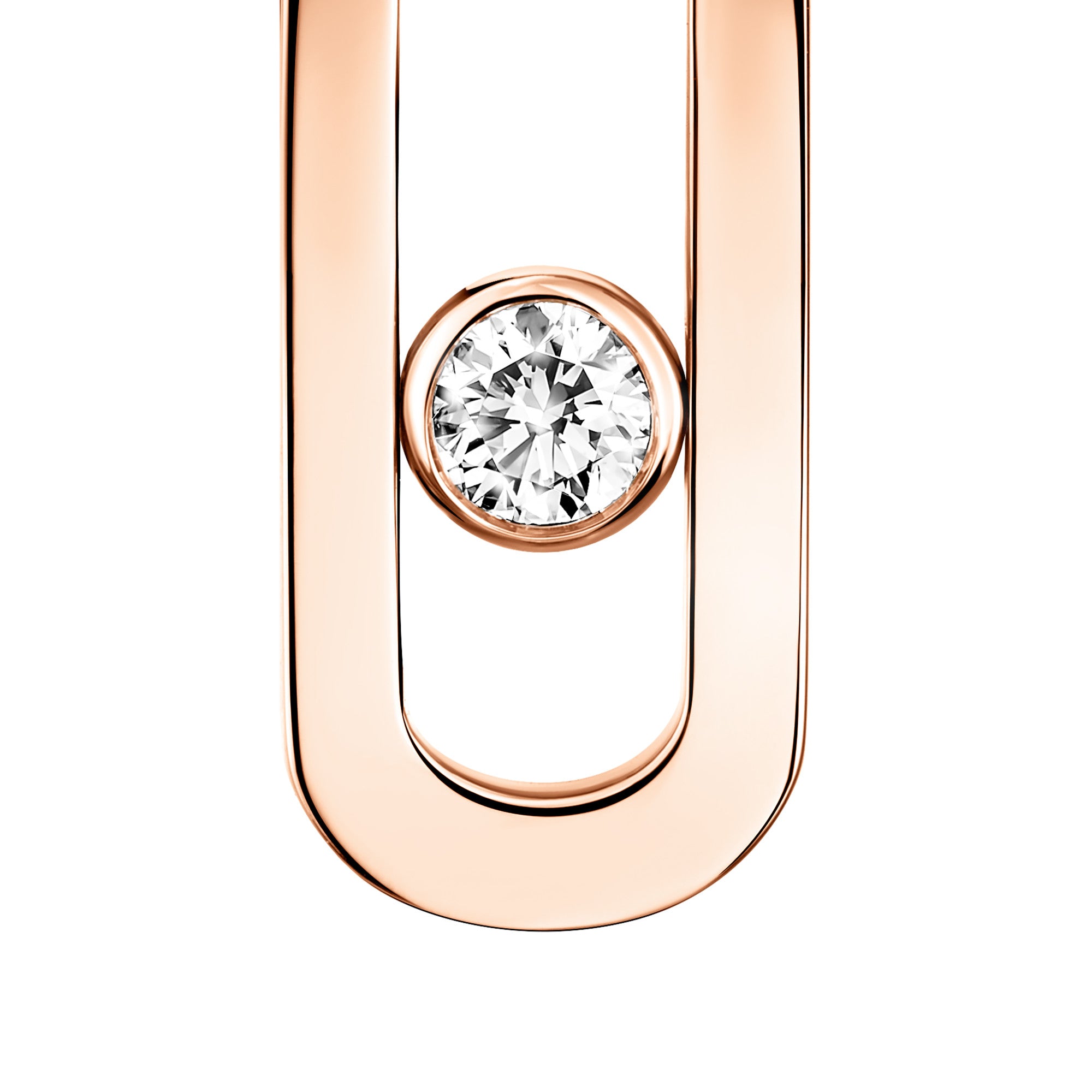 Messika Move Uno Ohrringe (12182-PG) aus Roségold mit Diamant