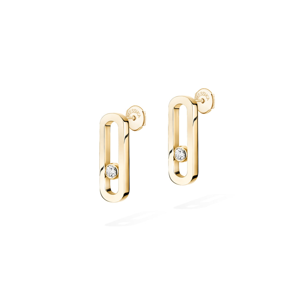 Messika Move Uno Ohrringe (12182-YG) aus Gelbgold mit Diamant