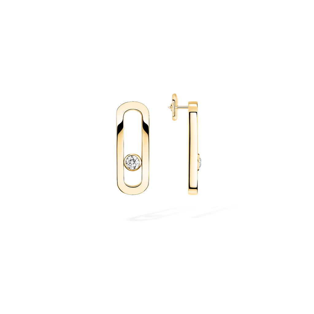 Messika Move Uno Ohrringe (12182-YG) aus Gelbgold mit Diamant