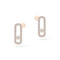 Messika Move Uno Ohrstecker (12183-PG) aus Roségold mit Diamant