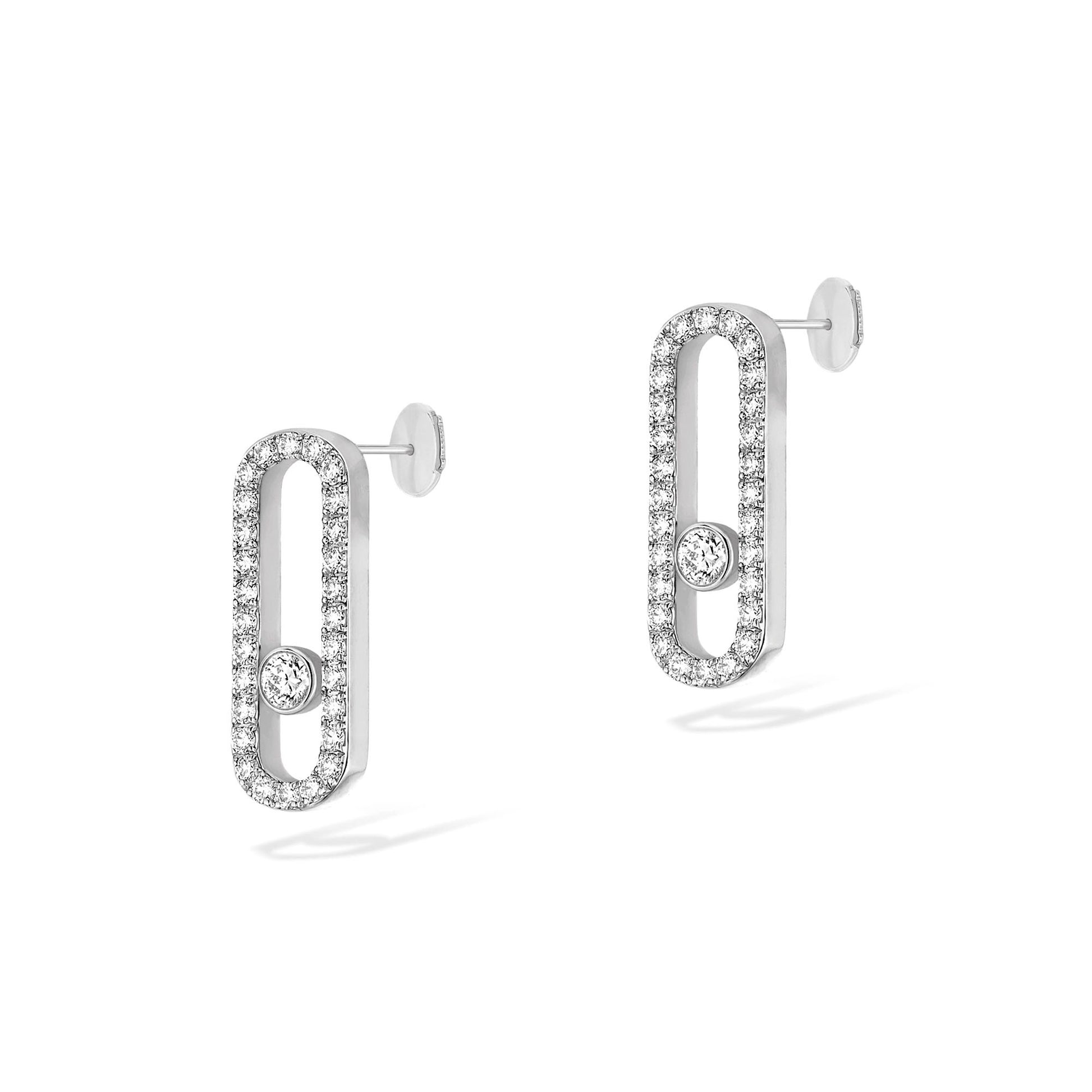Messika Move Uno Ohrringe (12183-WG) aus Weißgold mit Diamant