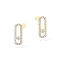 Messika Move Uno Ohrringe (12183-YG) aus Gelbgold mit Diamant