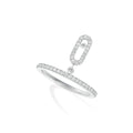 Messika Move Uno Quaste Ring (11163-WG) aus Weißgold mit Diamant