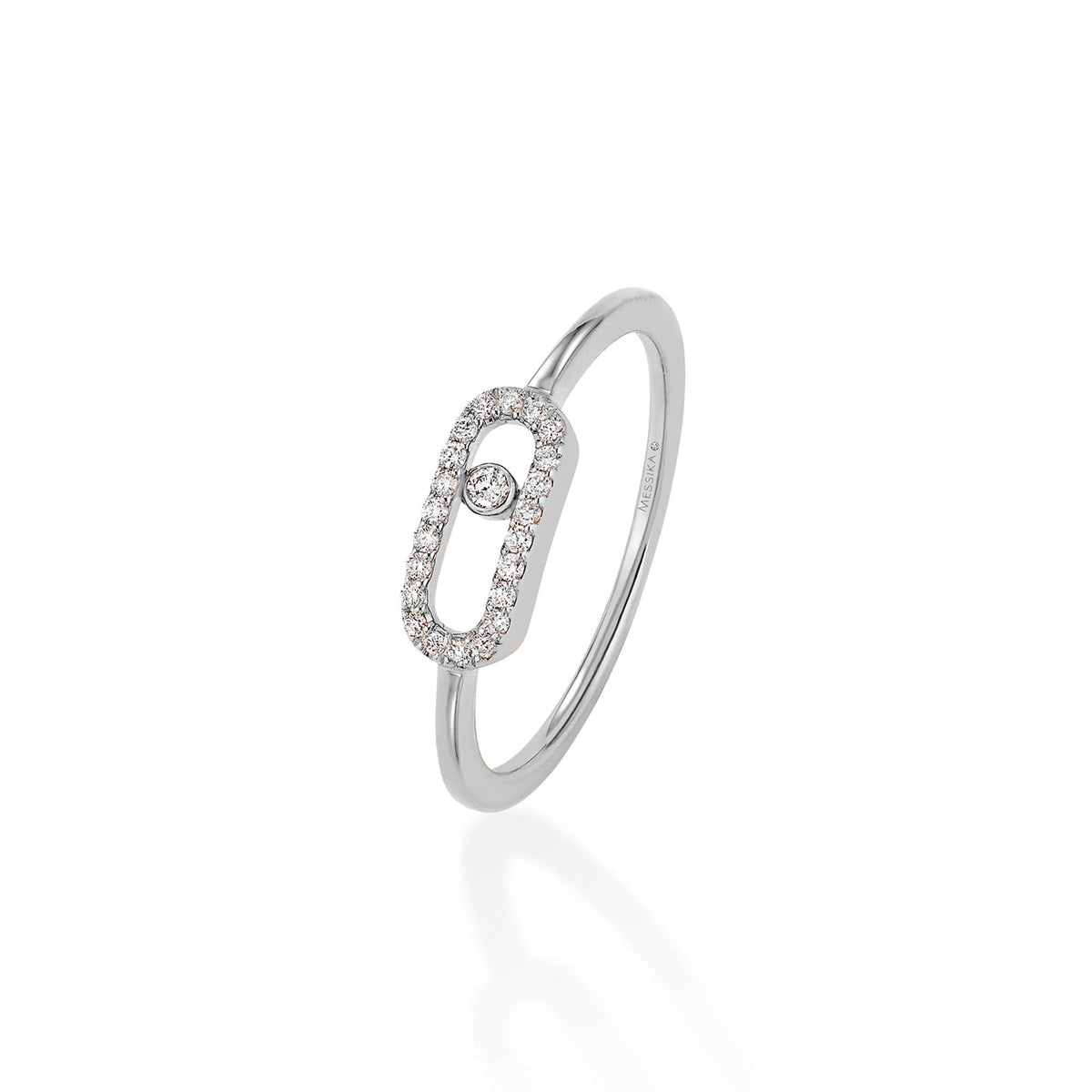Messika Move Uno Ring (04705-WG) aus Weißgold mit Diamant
