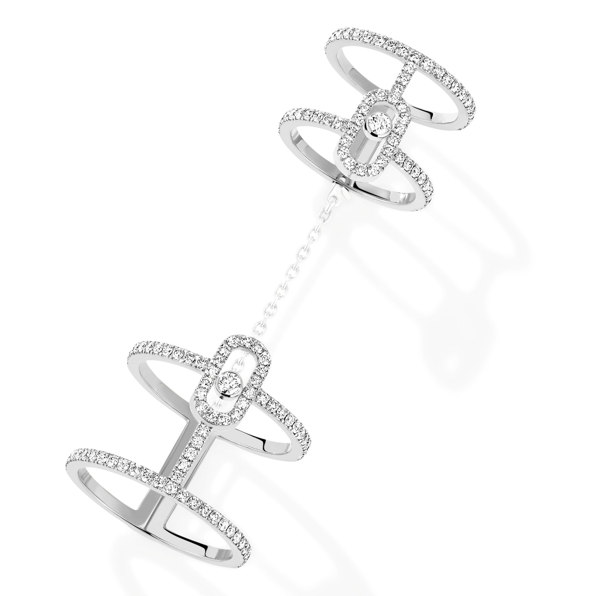 Messika Move Uno Ring (12857-WG) aus Weißgold mit Diamant