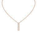 Messika My First Diamond Halskette (07520-PG) aus Roségold mit Diamant