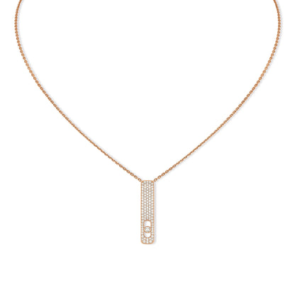 Messika My First Diamond Halskette (07520-PG) aus Roségold mit Diamant