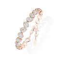 Messika My Twin Armband (13452-PG) aus Roségold mit Diamant und Smaragd