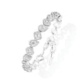 Messika My Twin Armband (13452-WG) aus Weißgold mit Diamant und Smaragd