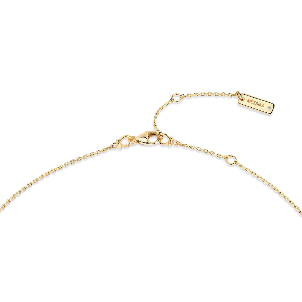 Messika My Twin Halskette (12966-YG) aus Gelbgold mit Diamant