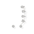 Messika My Twin Ohrstecker (06158-WG) aus Weißgold mit Diamant und Smaragd
