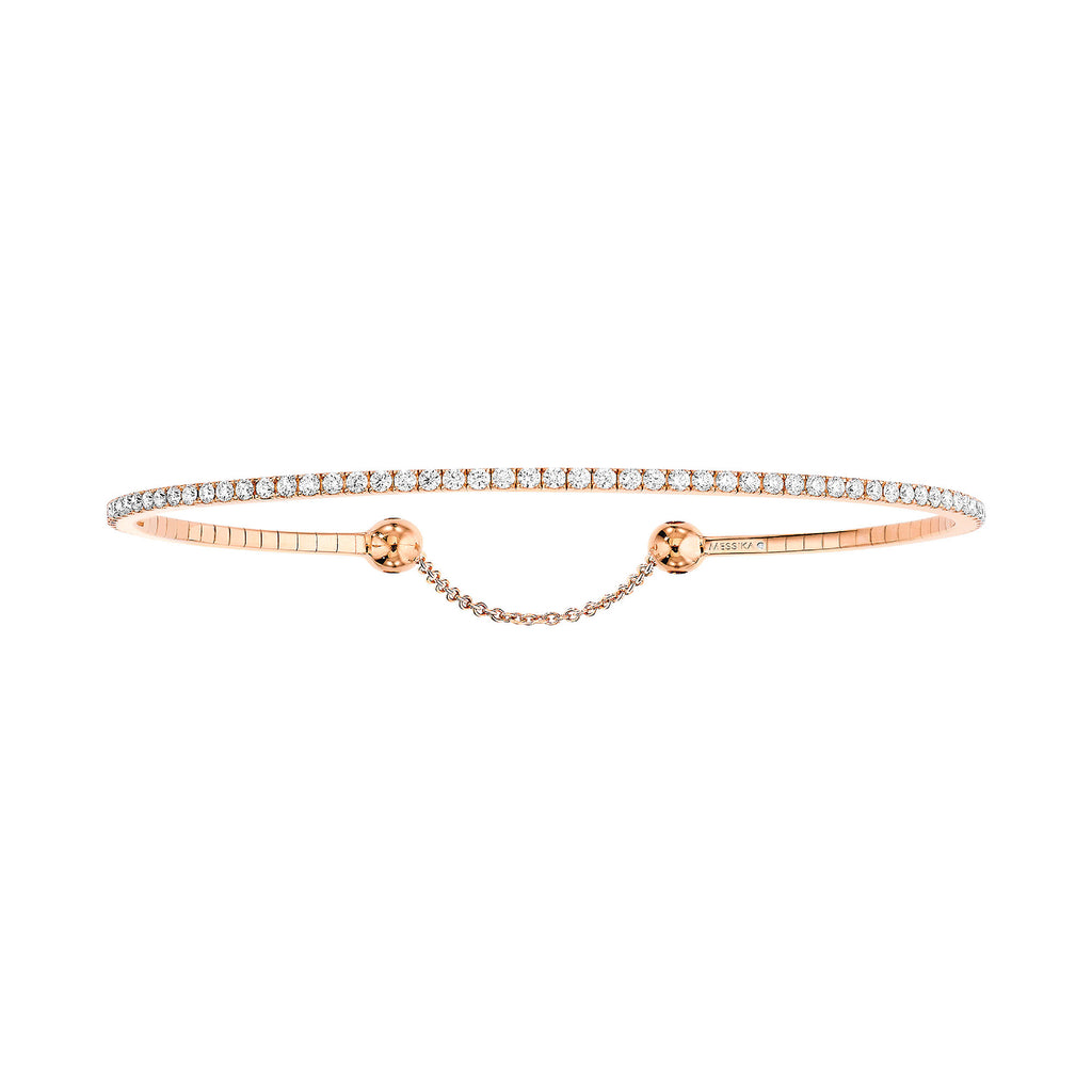 Messika Skinny Armband (06097-PG) aus Roségold mit Diamant