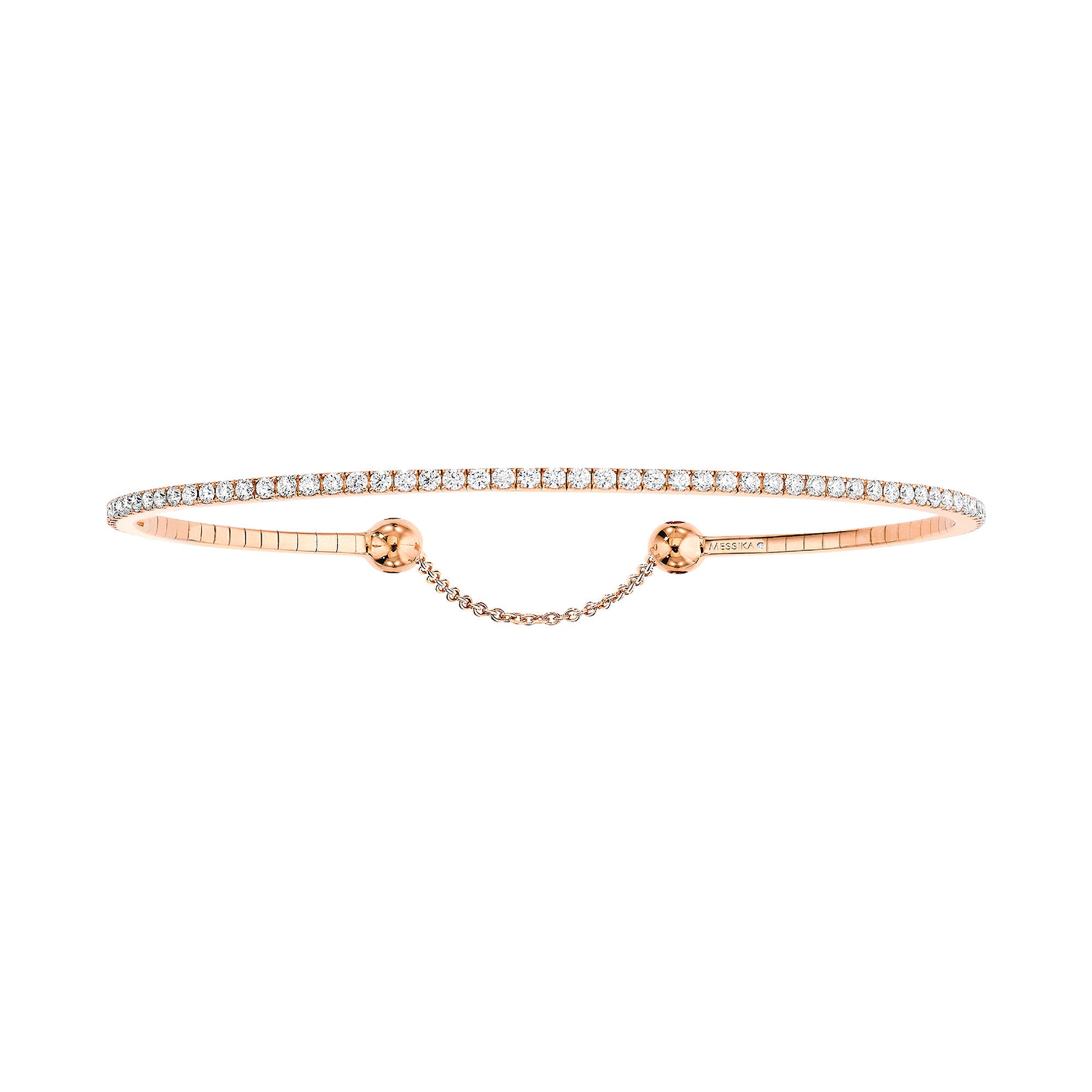 Messika Skinny Armband (06097-PG) aus Roségold mit Diamant