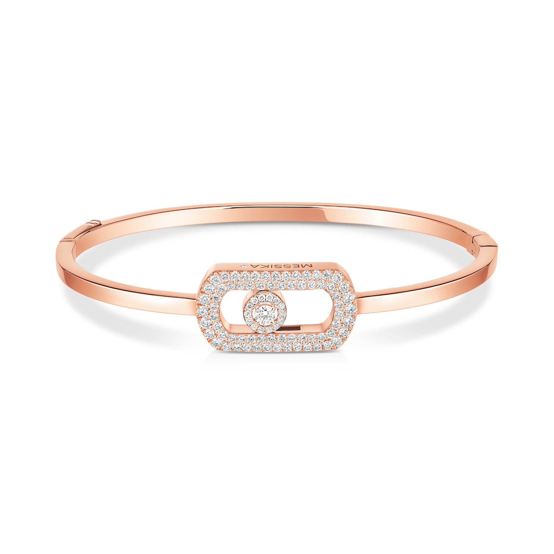 Messika So Move Armreif (13428-PG) aus Roségold mit Diamant