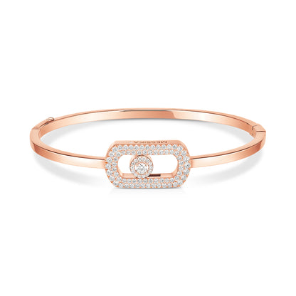 Messika So Move Armreif (13428-PG) aus Roségold mit Diamant
