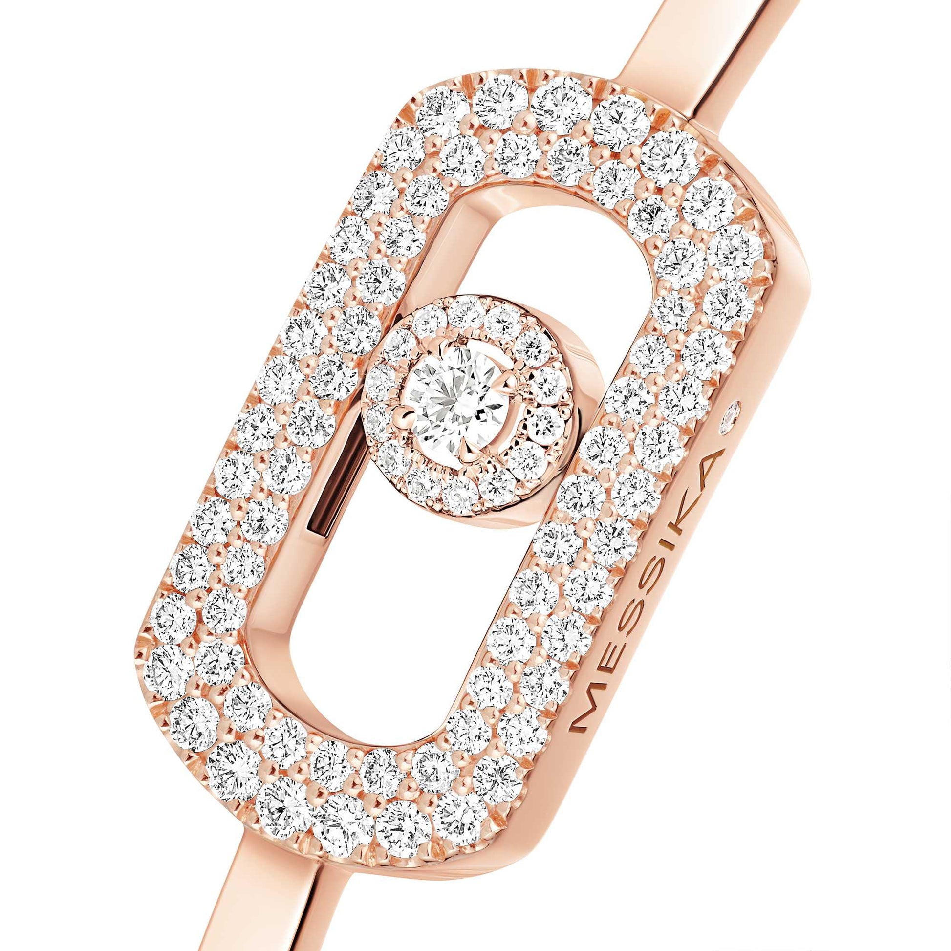 Messika So Move Armreif (13428-PG) aus Roségold mit Diamant