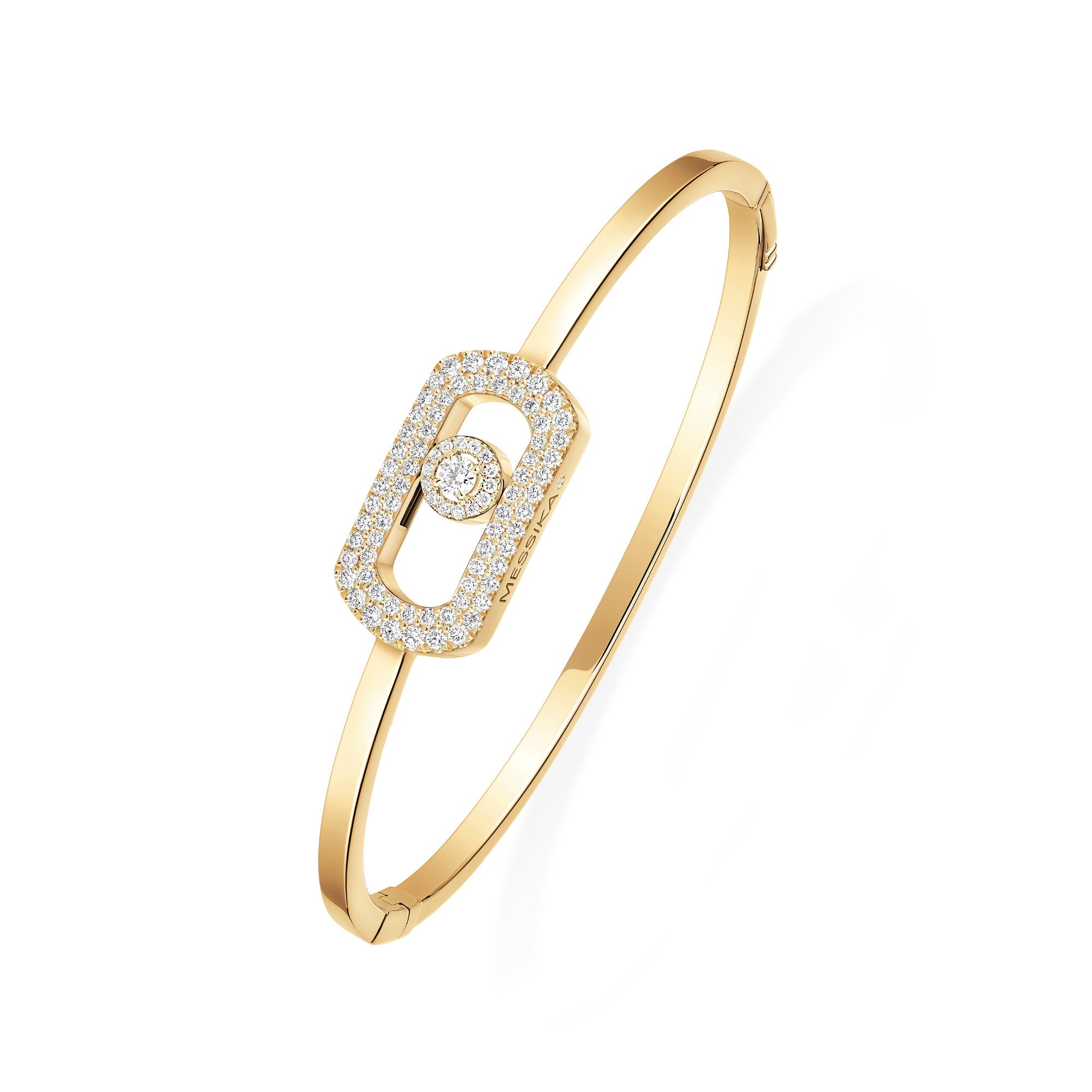 Messika So Move Armreif (13428-YG) aus Gelbgold mit Diamant