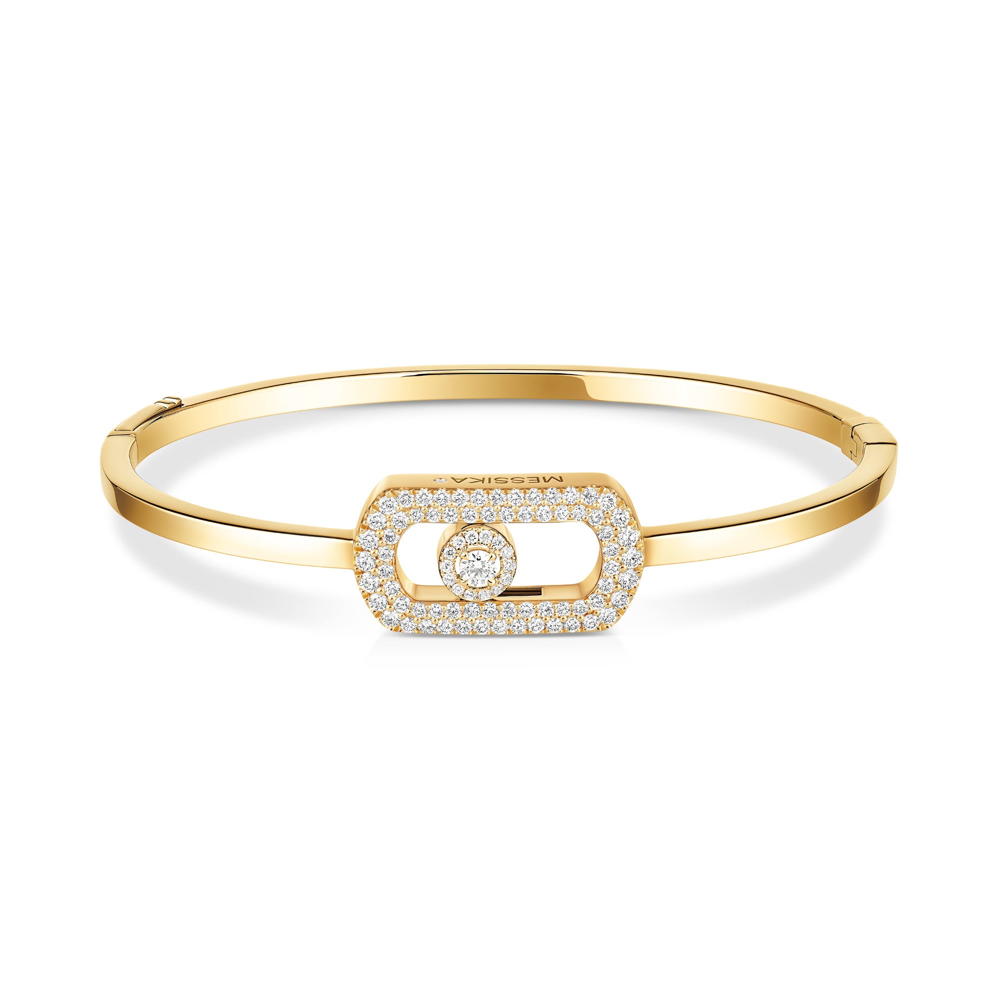 Messika So Move Armreif (13428-YG) aus Gelbgold mit Diamant