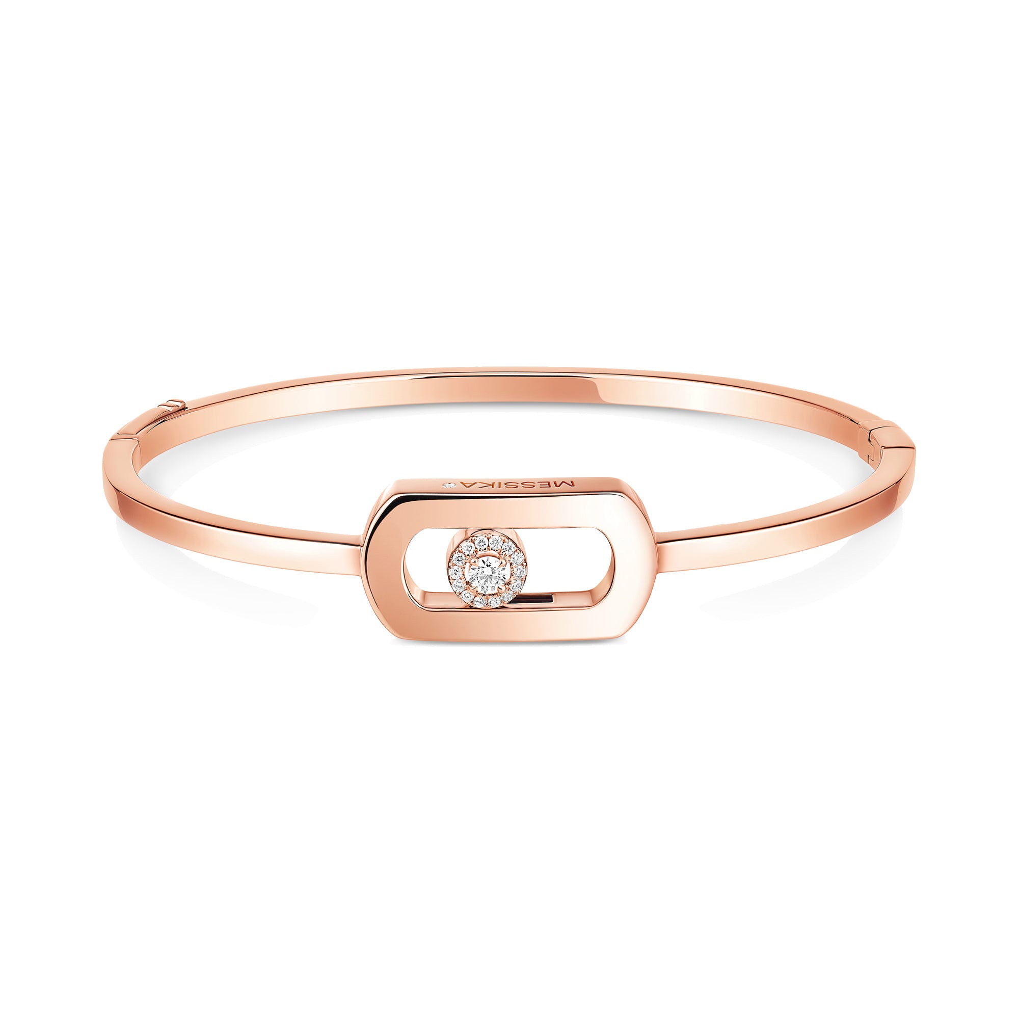 Messika So Move Armreif (13757-PG) aus Roségold mit Diamant
