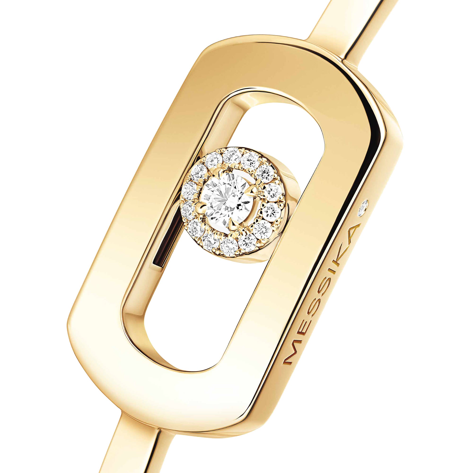 Messika So Move Armreif (13757-YG) aus Gelbgold mit Diamant