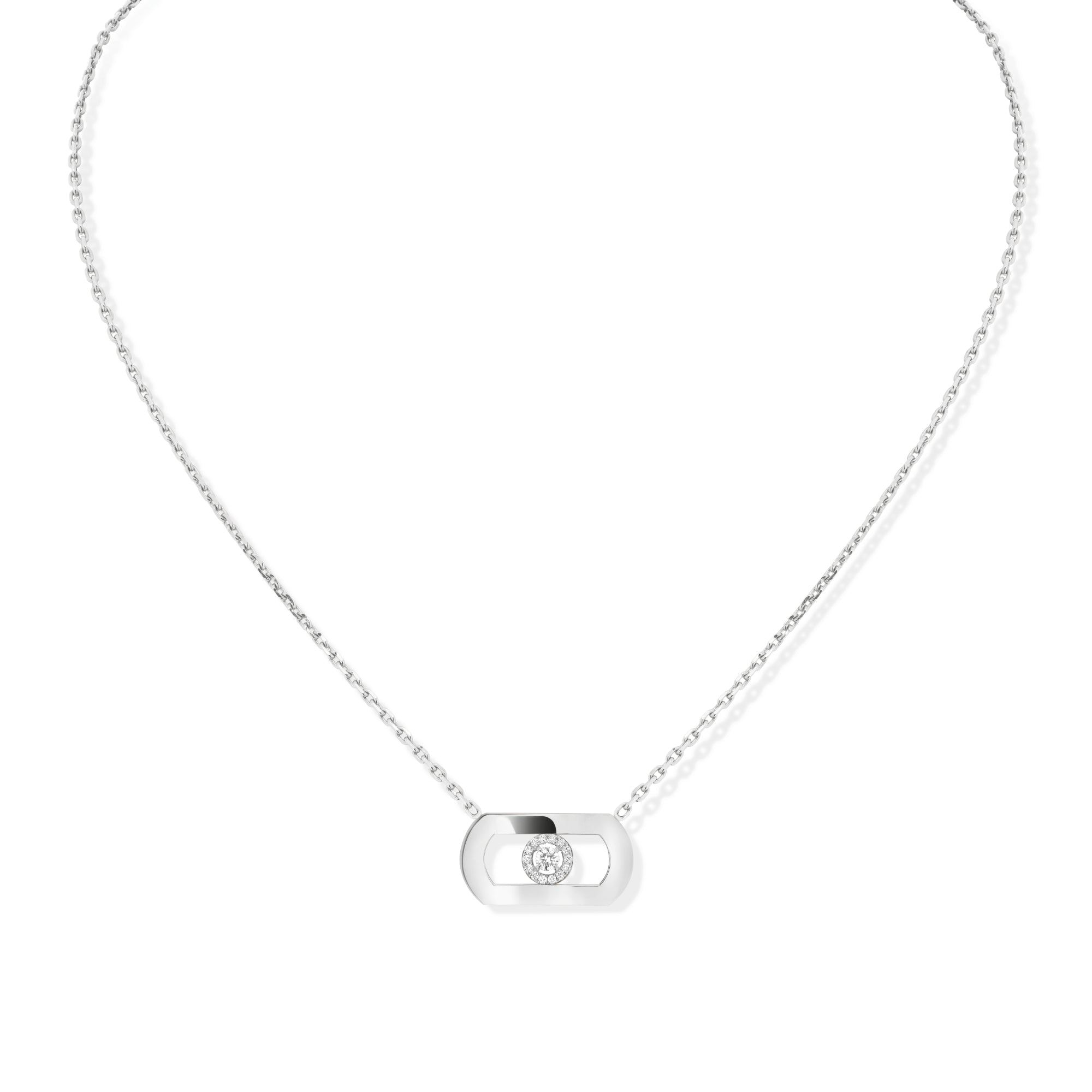 Messika So Move Diamantkette (12944-WG) aus Weißgold mit Diamant