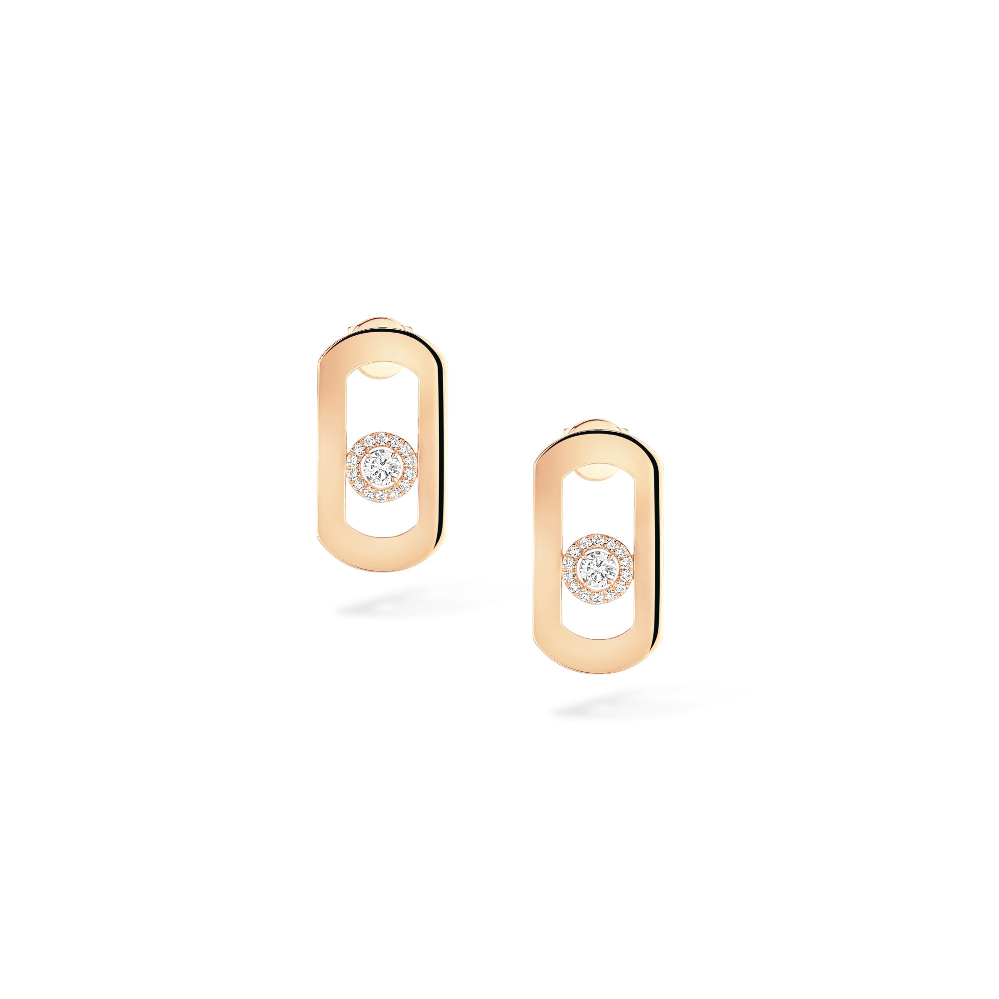 Messika So Move Diamantohrringe (12930-PG) aus Roségold mit Diamant