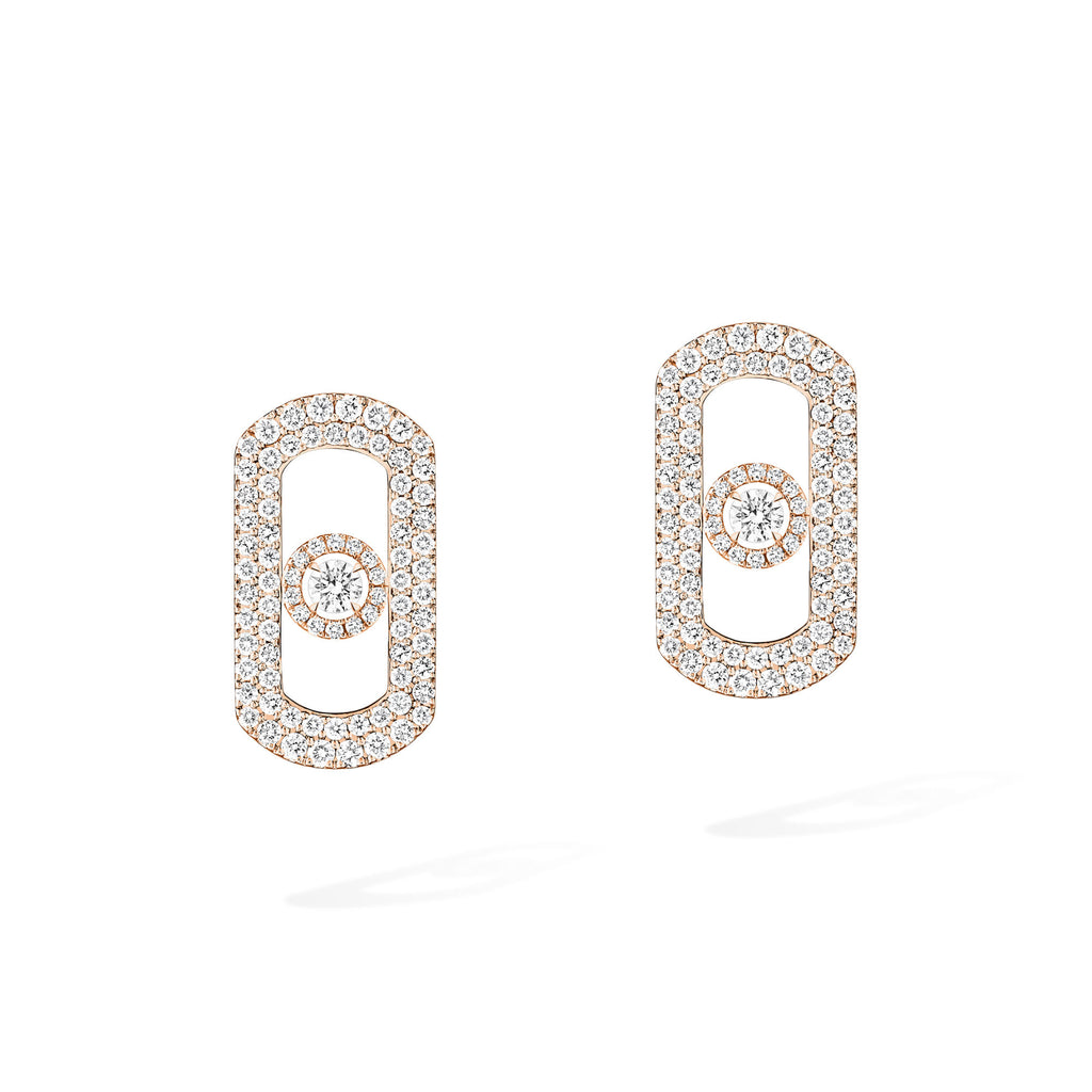 Messika So Move Diamantohrringe (12931-PG) aus Roségold mit Diamant