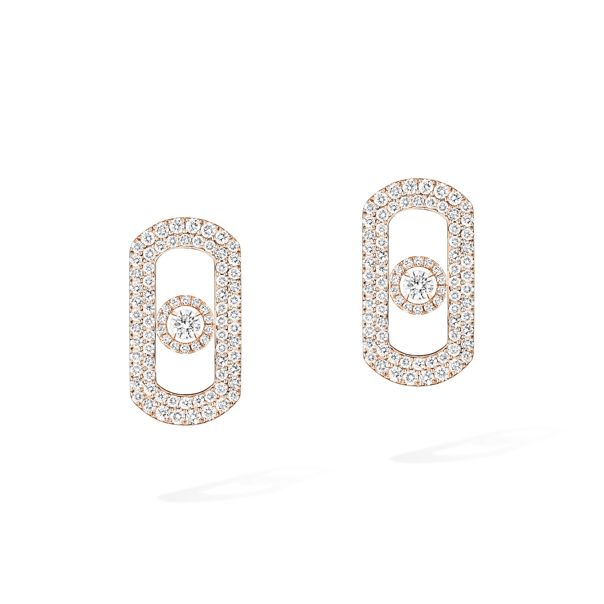 Messika So Move Diamantohrringe (12931-PG) aus Roségold mit Diamant
