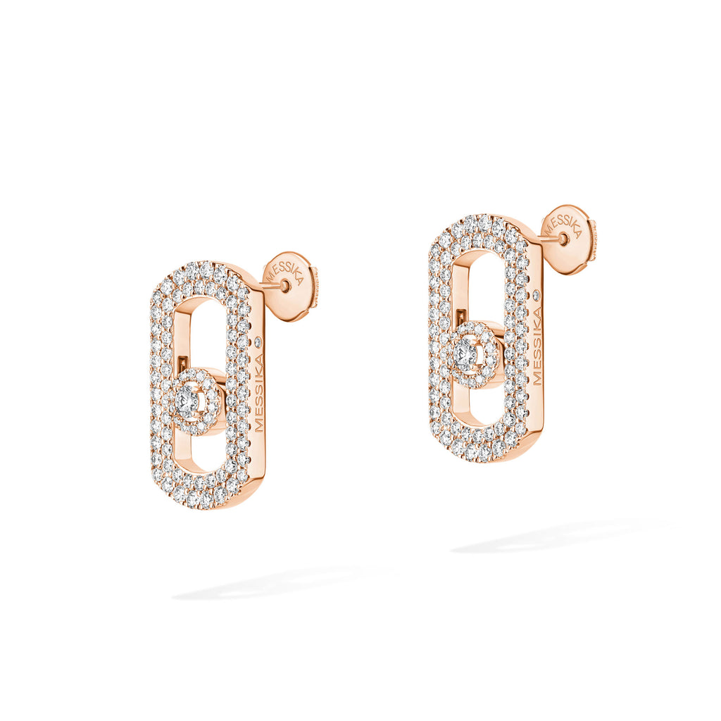 Messika So Move Diamantohrringe (12931-PG) aus Roségold mit Diamant