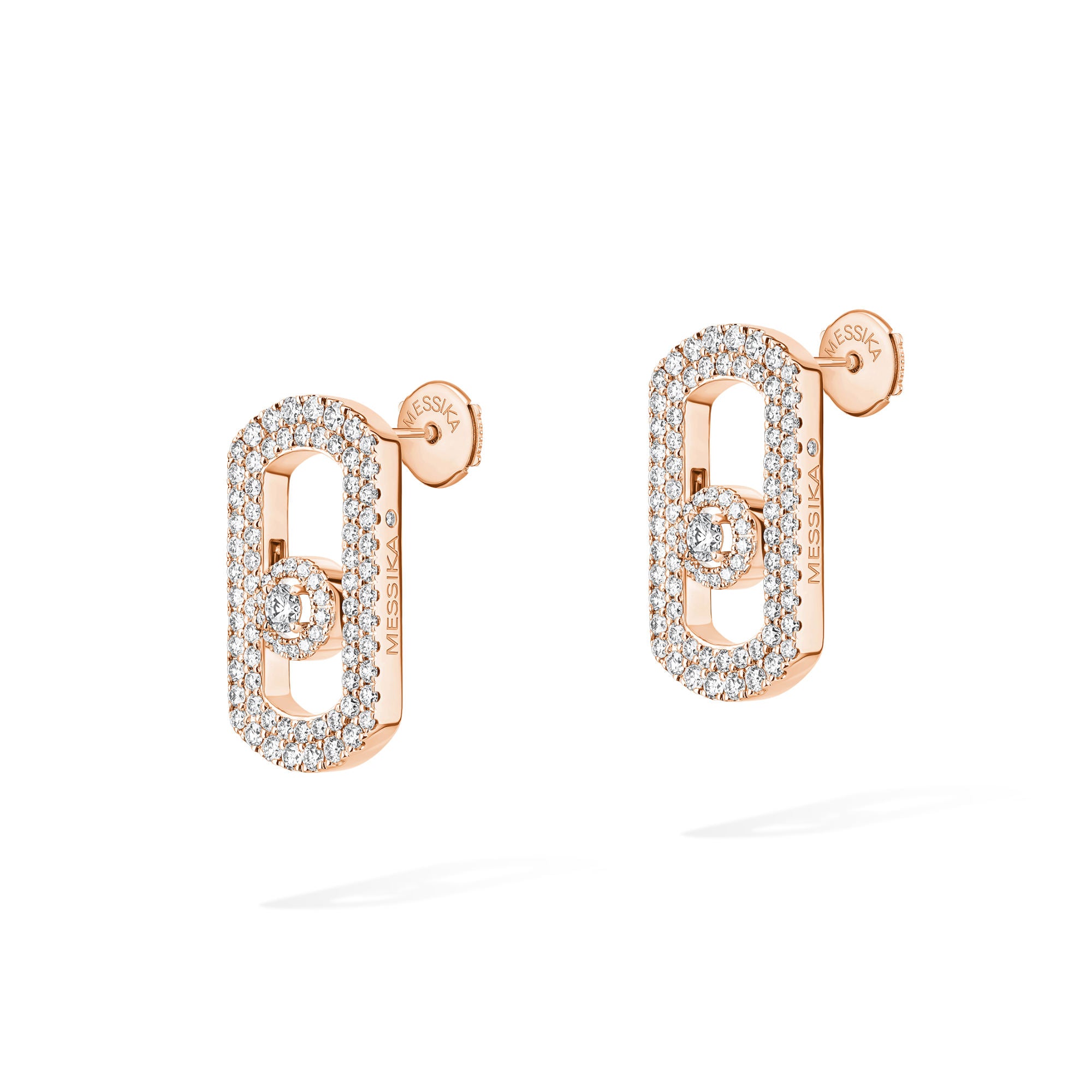 Messika So Move Diamantohrringe (12931-PG) aus Roségold mit Diamant