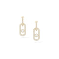 Messika So Move Diamantohrringe (13123-YG) aus Gelbgold mit Diamant