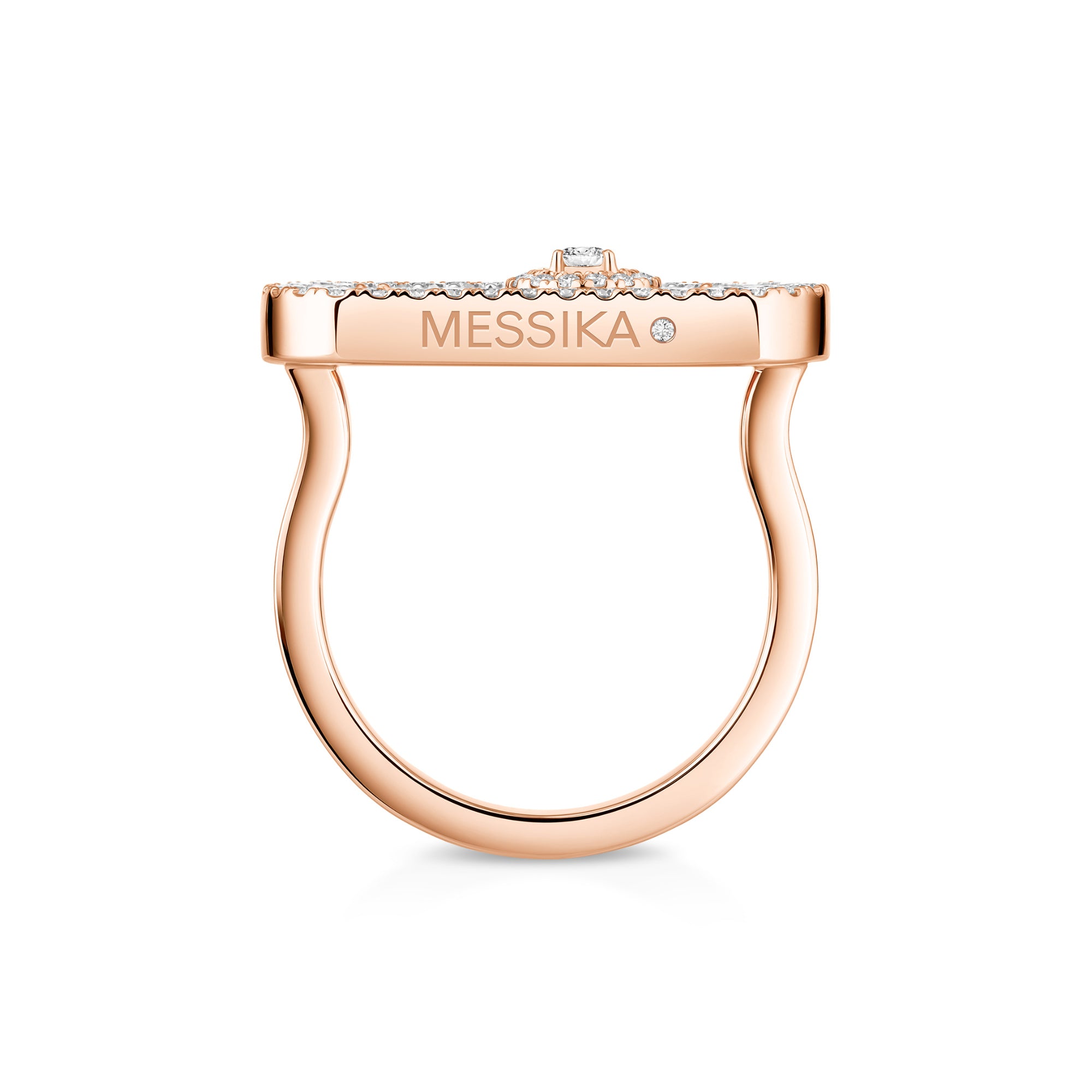Messika So Move Diamantring (12937-PG) aus Roségold mit Diamant