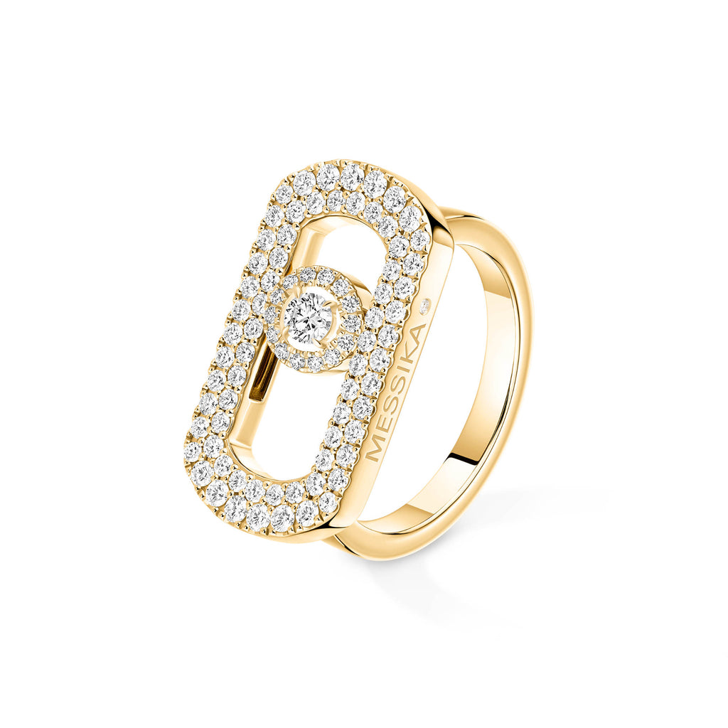 Messika So Move Diamantring (12937-YG) aus Gelbgold mit Diamant
