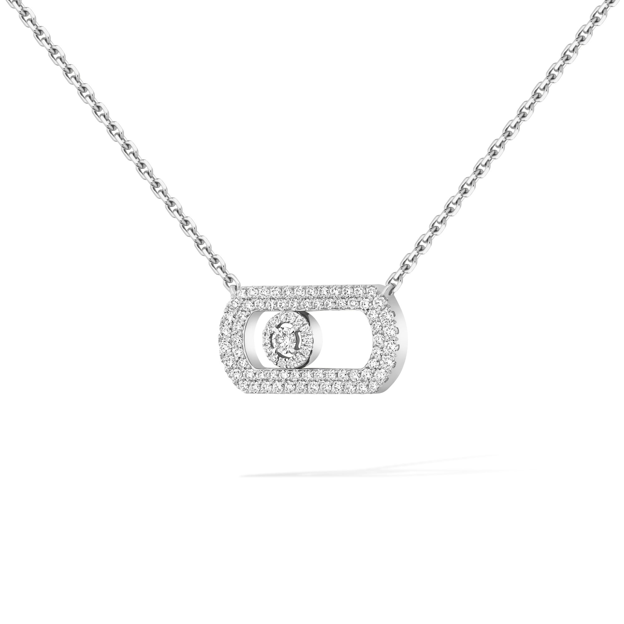 Messika So Move Halskette (12945-WG) aus Weißgold mit Diamant