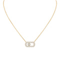 Messika So Move Halskette (12945-YG) aus Gelbgold mit Diamant