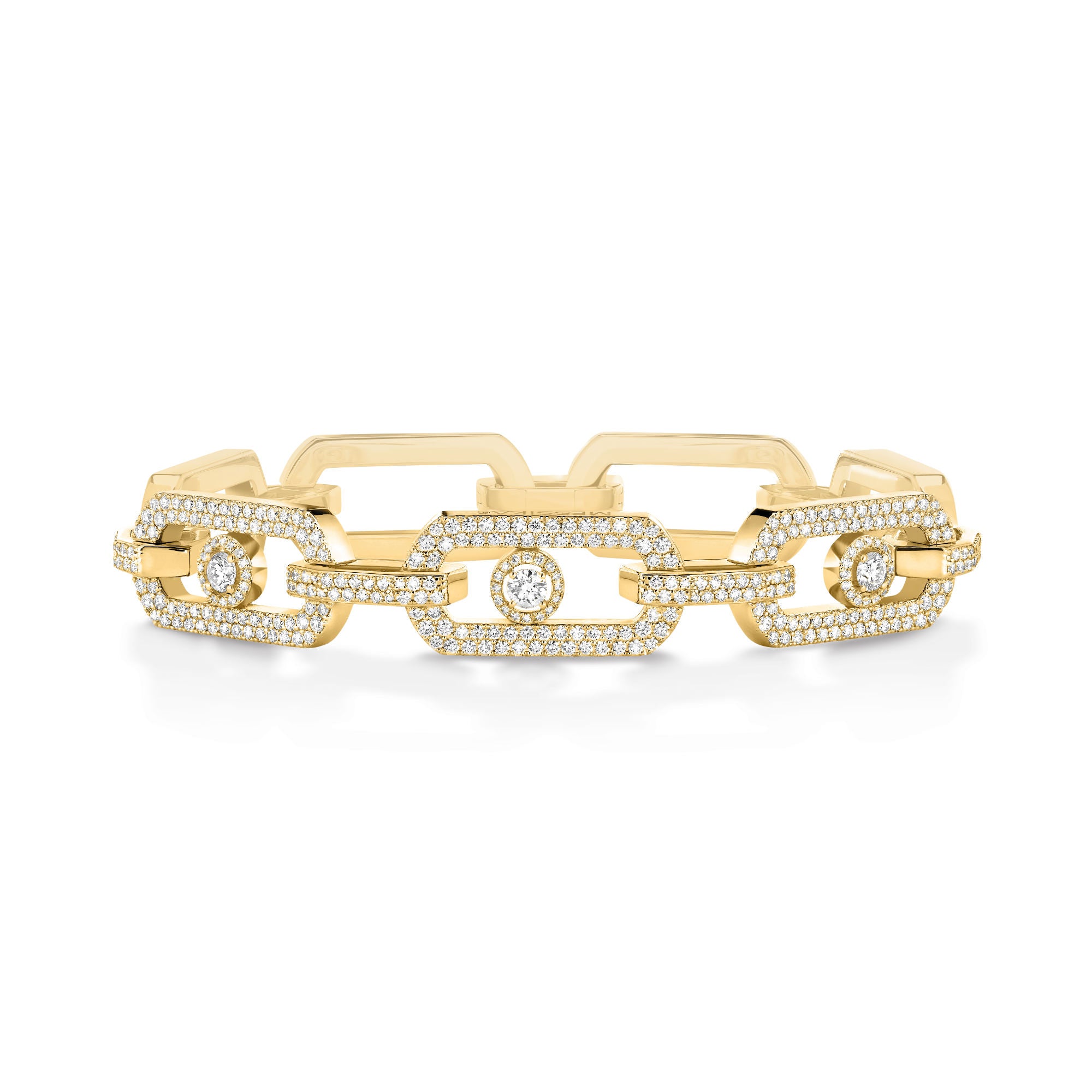 Messika So Move XL Diamantarmband (12942-YG) aus Gelbgold mit Diamant