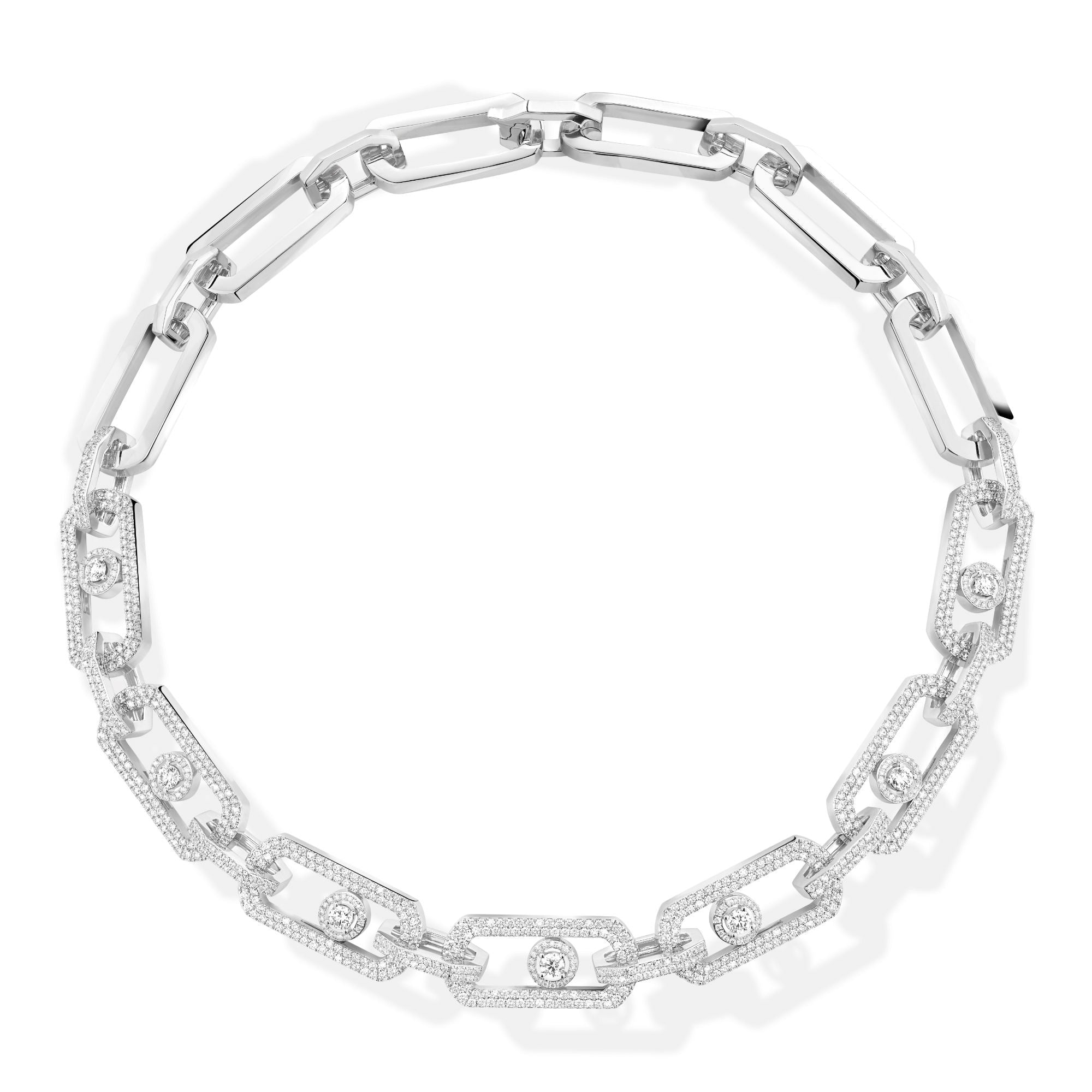 Messika So Move XL Diamantkette (13079-WG) aus Weißgold mit Diamant