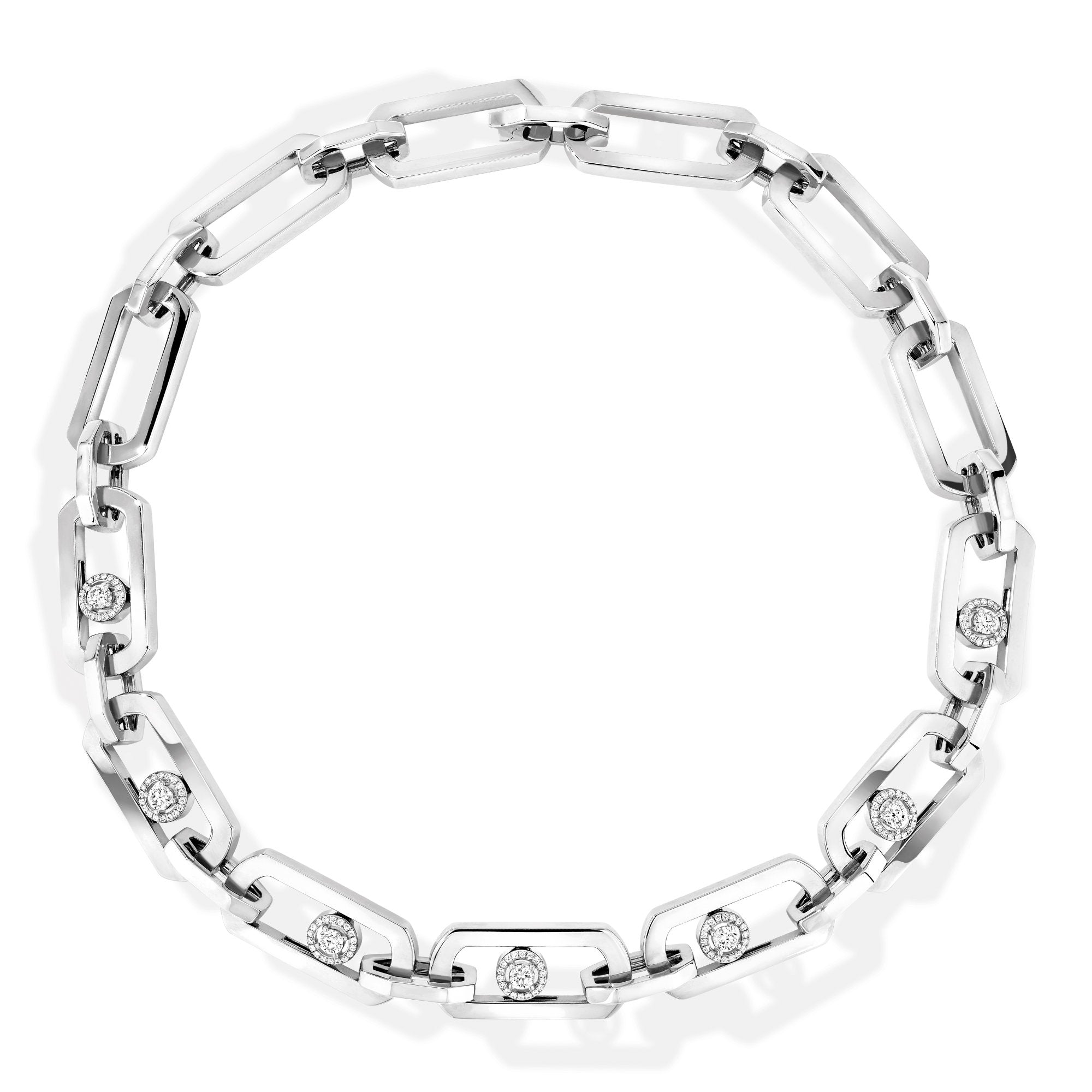 Messika So Move XL Diamantkette (13080-WG) aus Weißgold mit Diamant