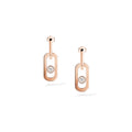 Messika So Move XL Diamantohrringe (13132-PG) aus Roségold mit Diamant