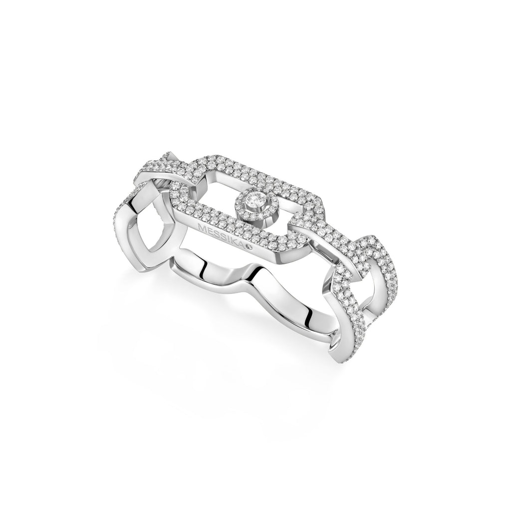 Messika So Move Zwei-Finger Diamantring (13185-WG) aus Weißgold mit Diamant