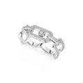 Messika So Move Zwei-Finger Diamantring (13185-WG) aus Weißgold mit Diamant