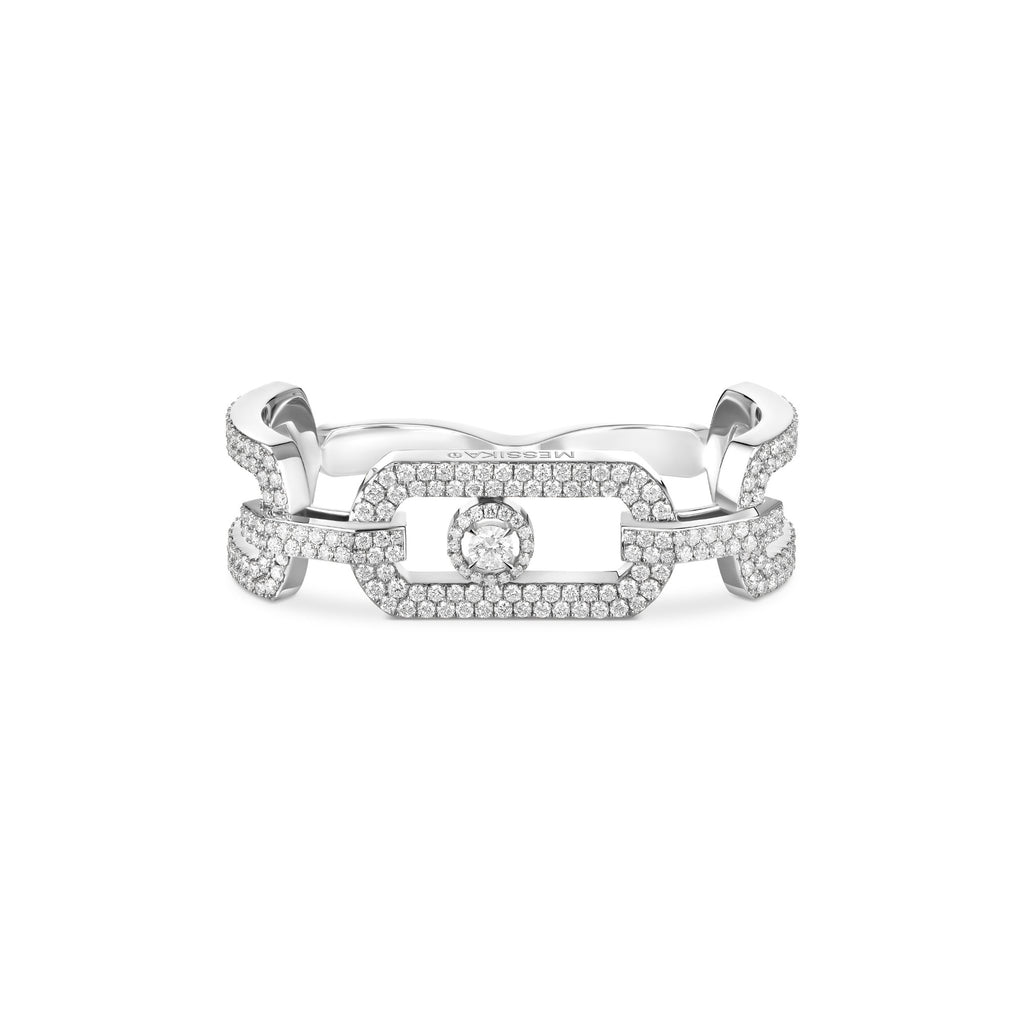 Messika So Move Zwei-Finger Diamantring (13185-WG) aus Weißgold mit Diamant