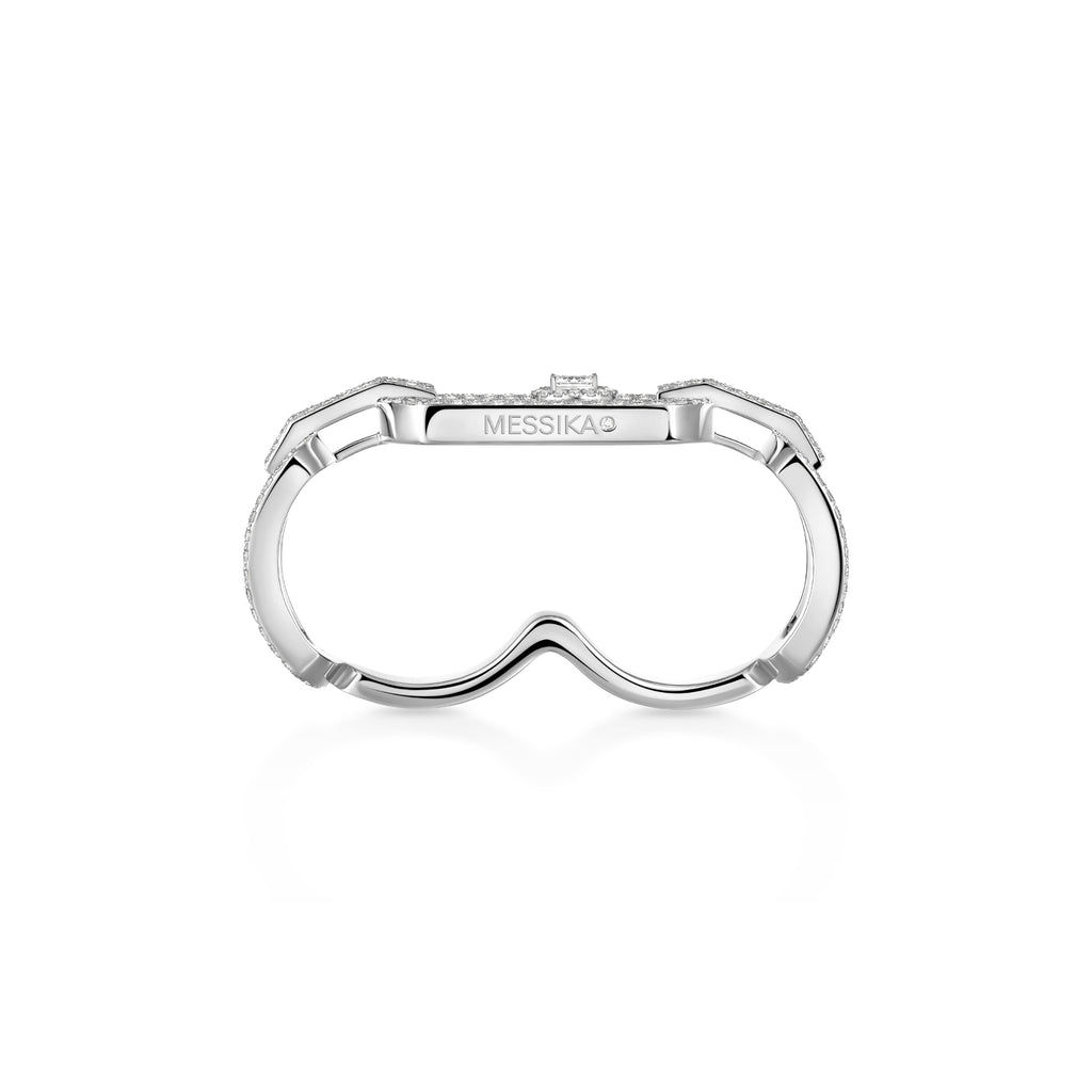 Messika So Move Zwei-Finger Diamantring (13185-WG) aus Weißgold mit Diamant
