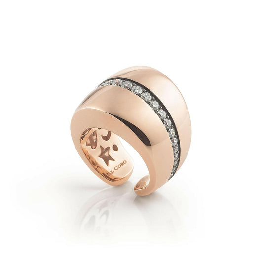 Mezzaluna Ring, Roségold von Al Coro online kaufen (Ref. R7125R)