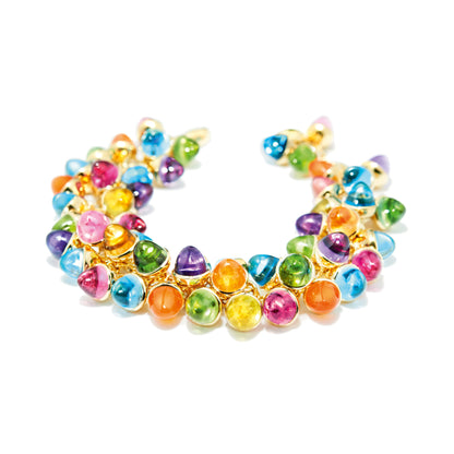 MIKADO Armband Flamenco 'Candy', Gelbgold • Edelsteine von Tamara Comolli (B-MFL-Can-yg)