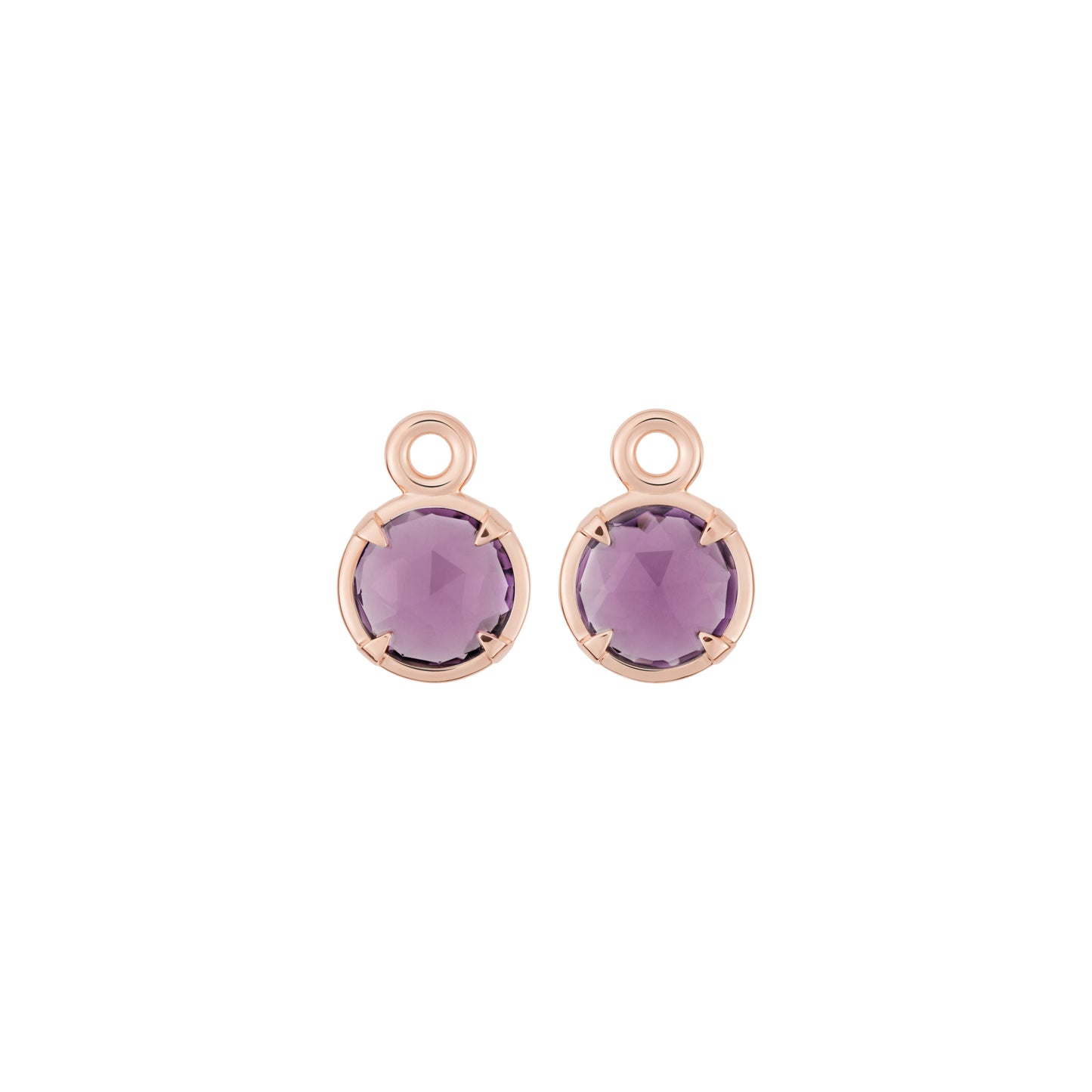 Mira Mira Einhänger, Roségold • Amethyst von Bron (8OR4856AMB)