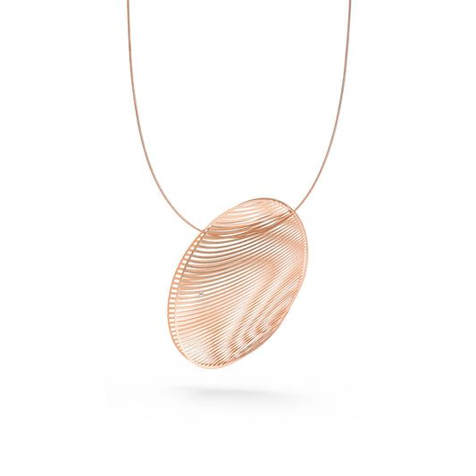 Mirage Anhänger ovale Form von Niessing (N333950-80mm-1br-rw)